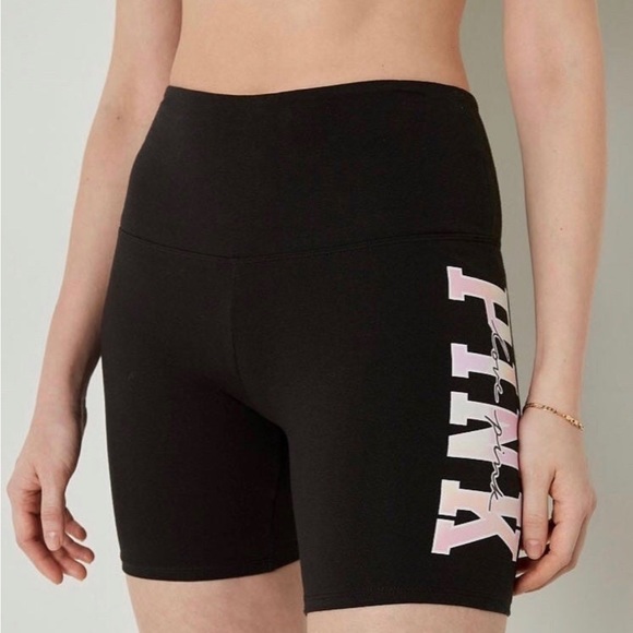 VS PINK FREYA TIE DYE TANK TOP BIKE SHORT SET XL NWT - Picture 7 of 11